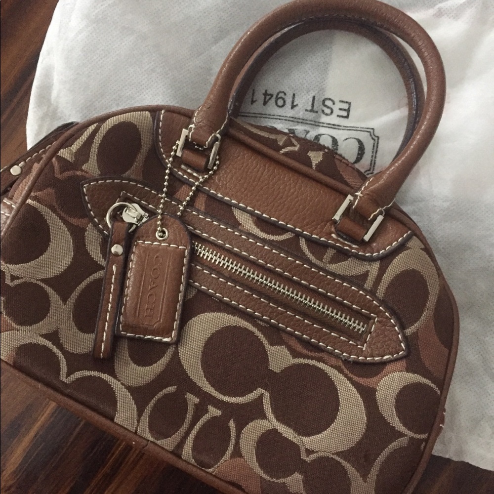 Small Coach purse